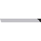 Ekena Millwork 3/4"H x 3/4"P x 94 1/2"L, (1" Repeat), Hillsborough Traditional Smooth Crown Moulding MLD02X01X01HI - alternate 1